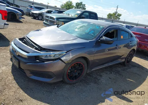 2016 Honda Civic Lx from USA, damaged, VIN 19XFC2F51GE226565